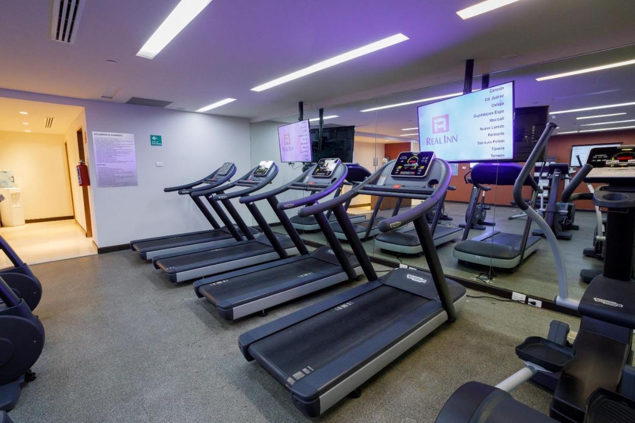 Camino Real Pedregal Mexico Hotel ภายนอก รูปภาพ The gym at the hotel