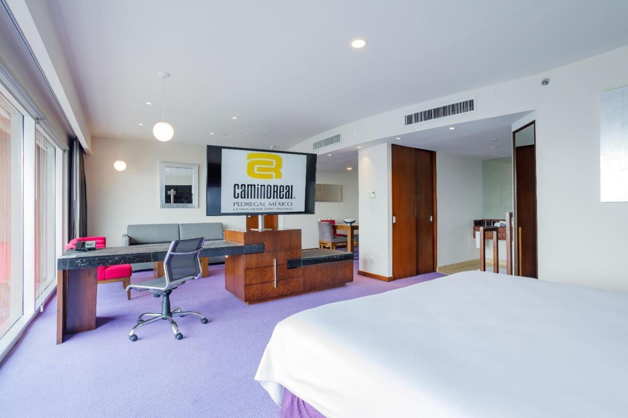 Camino Real Pedregal Mexico Hotel ภายนอก รูปภาพ A room at the hotel