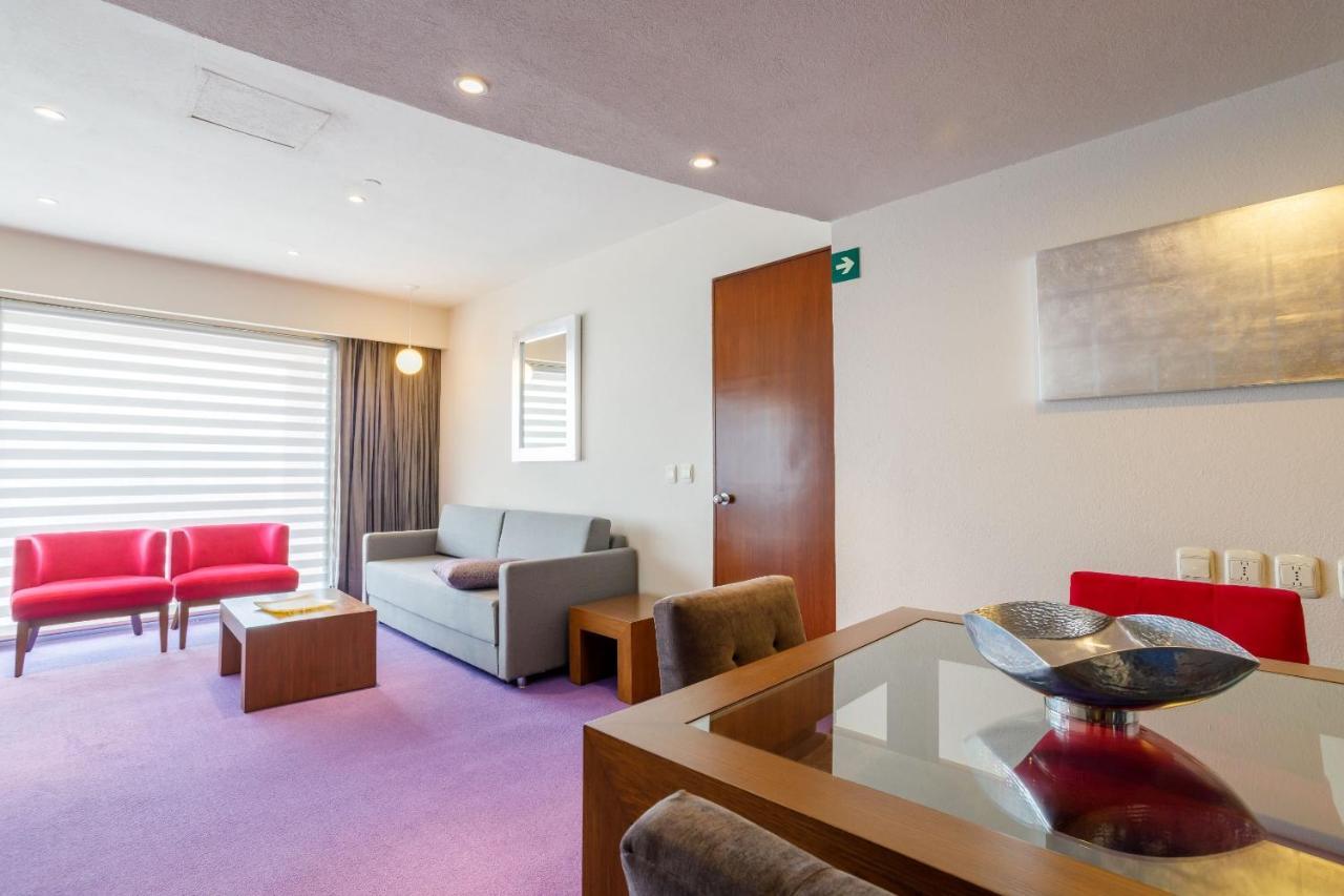 Camino Real Pedregal Mexico Hotel ภายนอก รูปภาพ A suite at the hotel